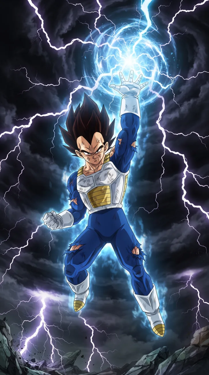 Vegeta 4K HD Anime Wallpaper | Dragon Ball Desktop & Mobile Background