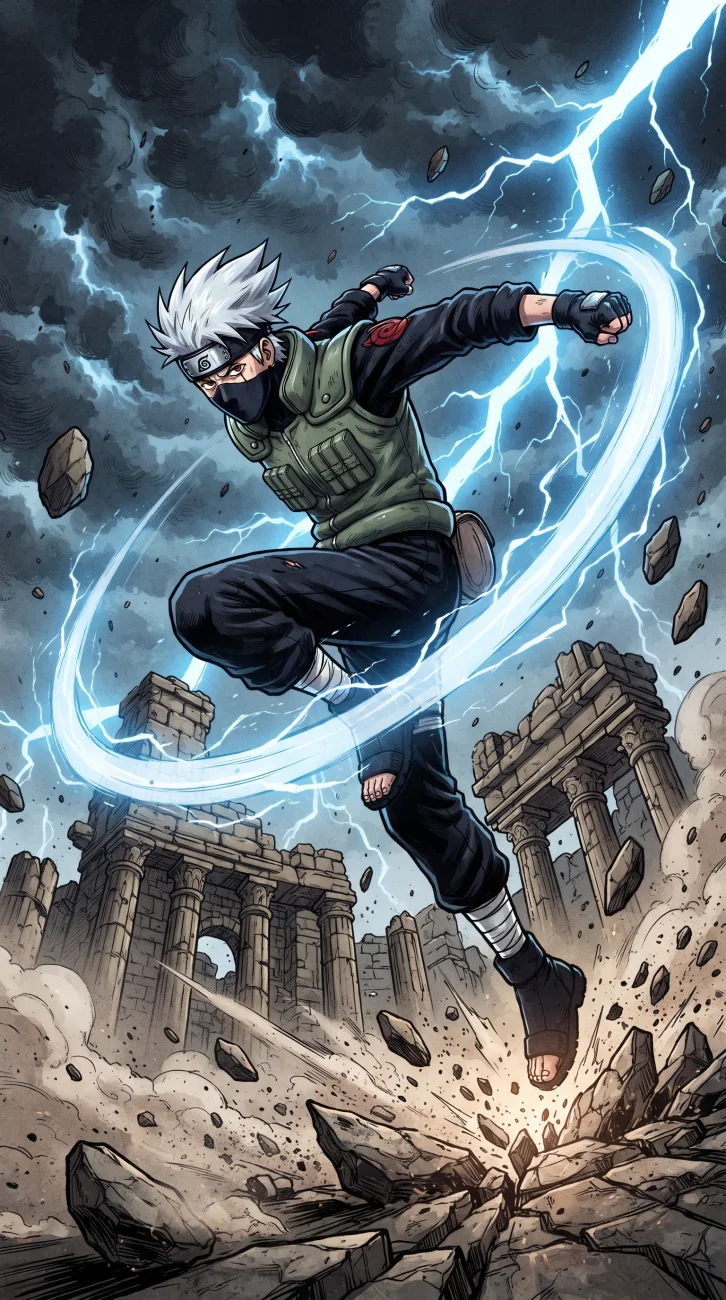 Kakashi Hatake 4K HD Anime Wallpaper