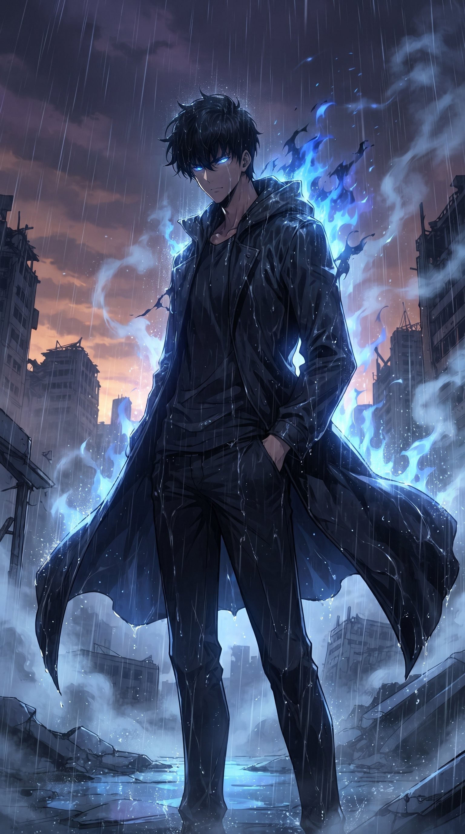 Sung Jin Woo 4K Anime Art