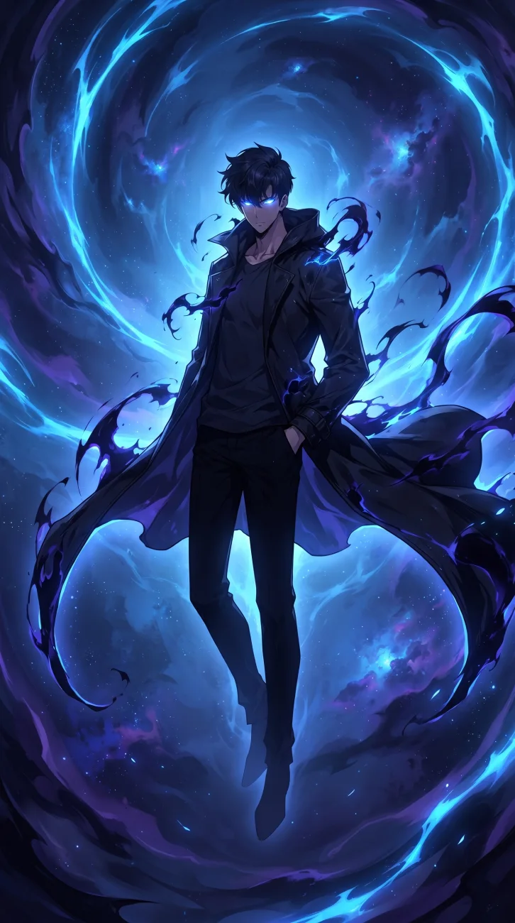 Sung Jin Woo: Shadow Monarch Anime Wallpaper