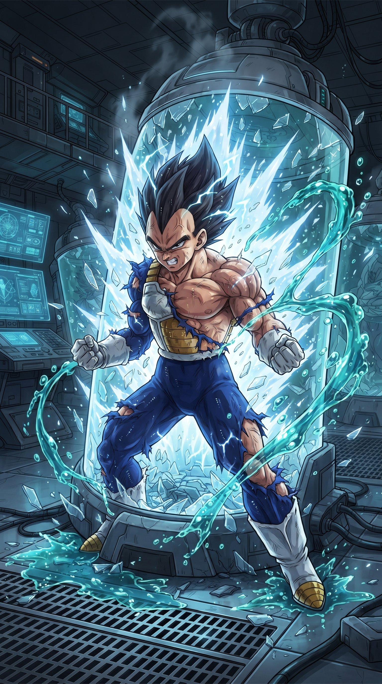 Vegeta Super Saiyan 4K Ultra HD Wallpaper | Dragon Ball Z & Super
