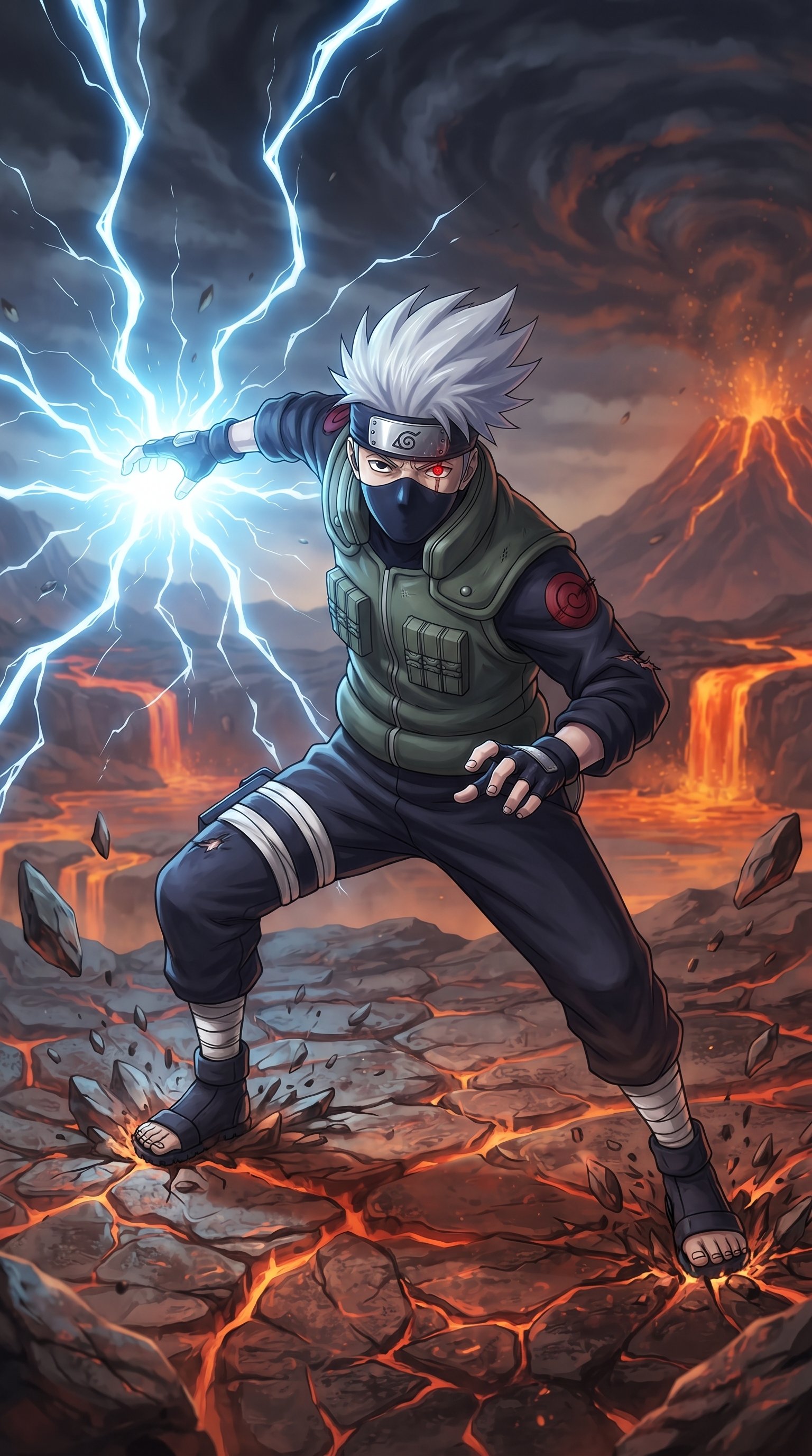 Kakashi Hatake 4K HD Anime Wallpaper
