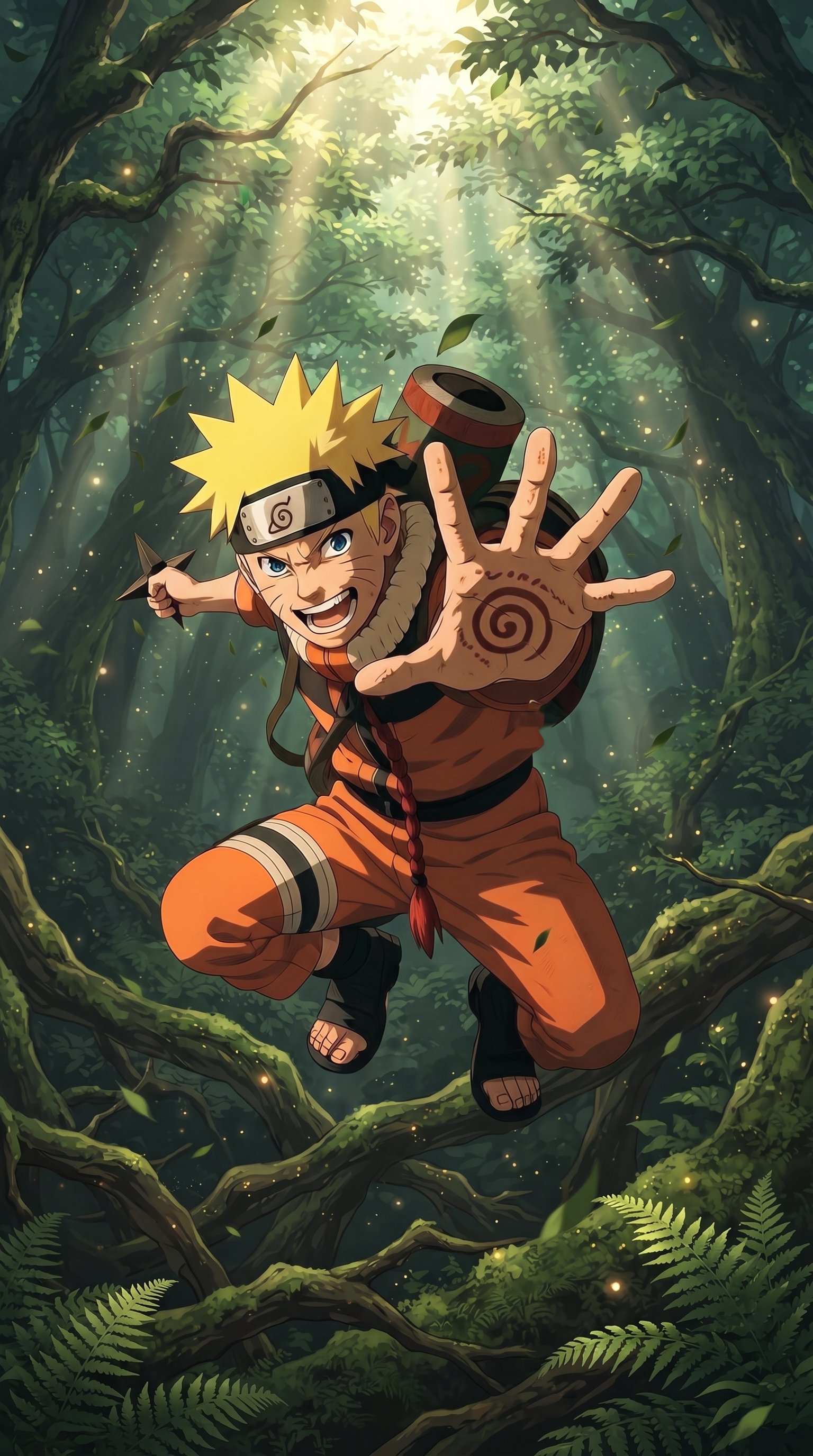 Naruto Uzumaki Sage Mode 4K Wallpaper