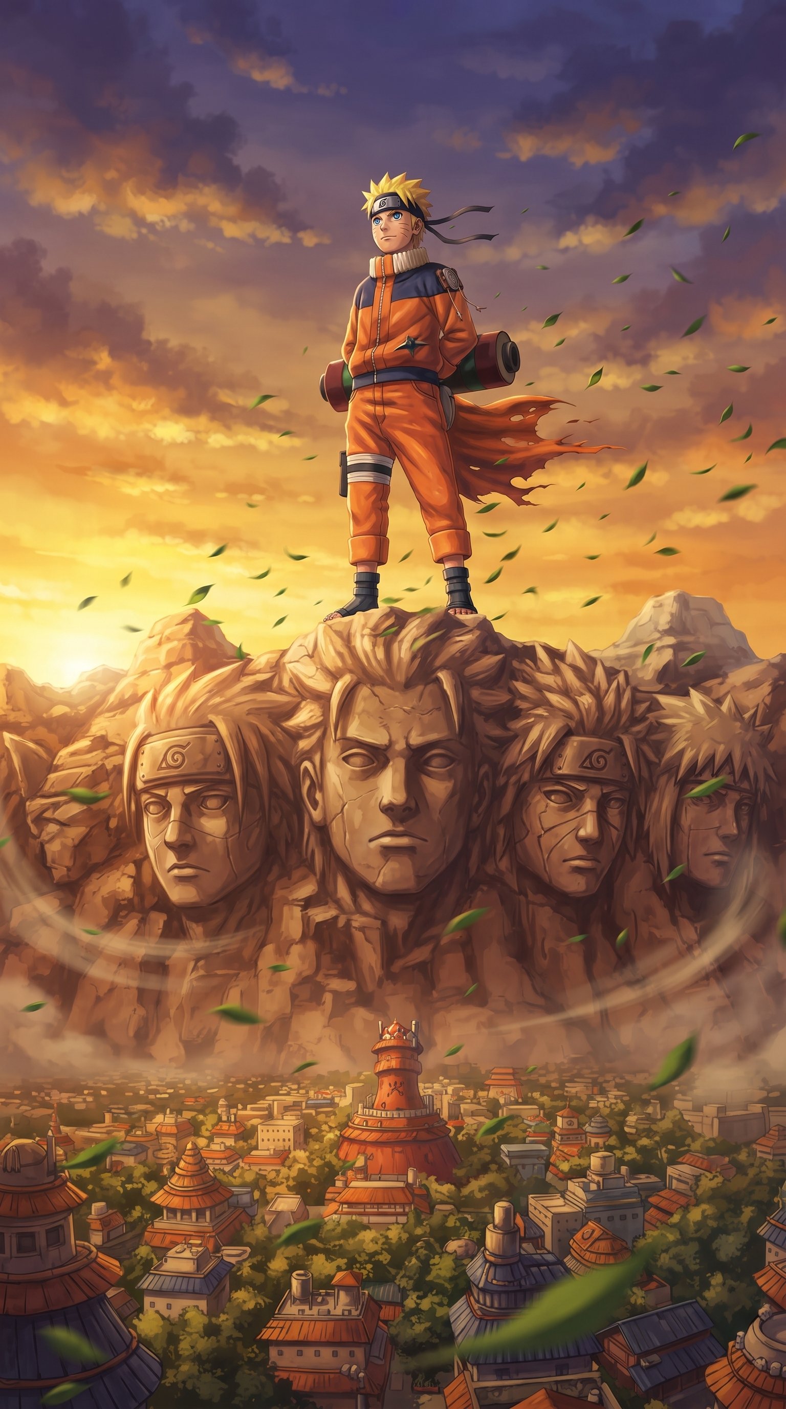 Naruto Uzumaki Sage Mode 4K Wallpaper