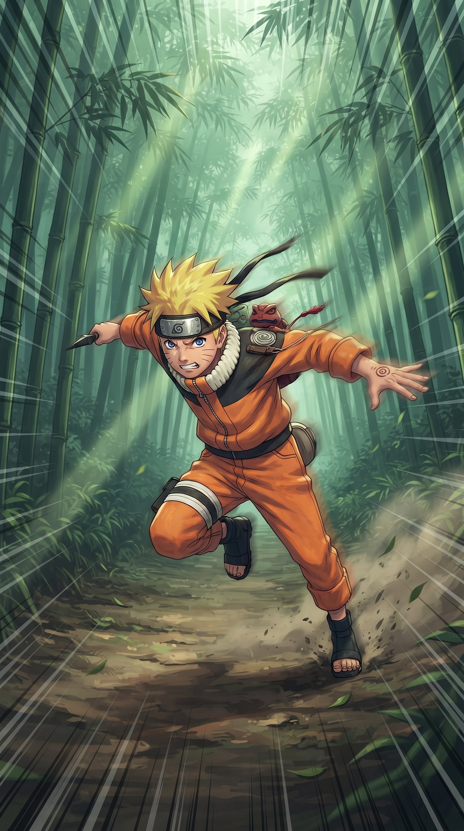 Naruto Uzumaki Sage Mode 4K Wallpaper