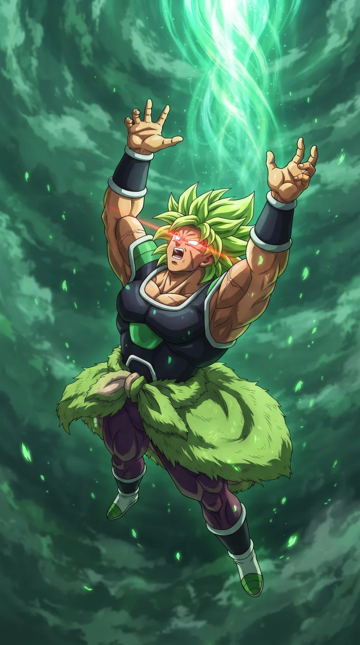 Broly Aesthetic Anime Wallpaper for Dragon Ball Lovers
