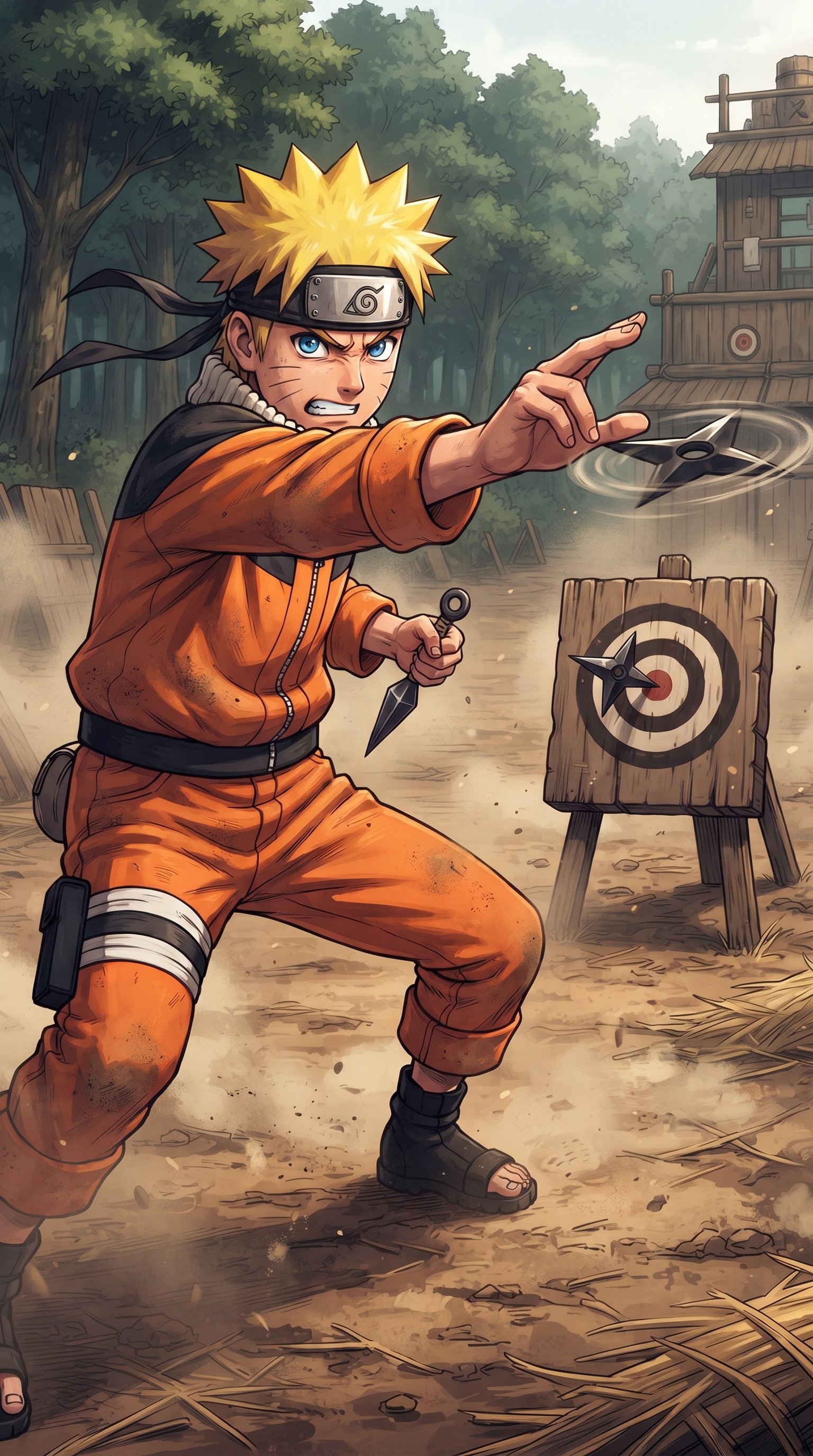 Naruto Uzumaki Sage Mode 4K Wallpaper