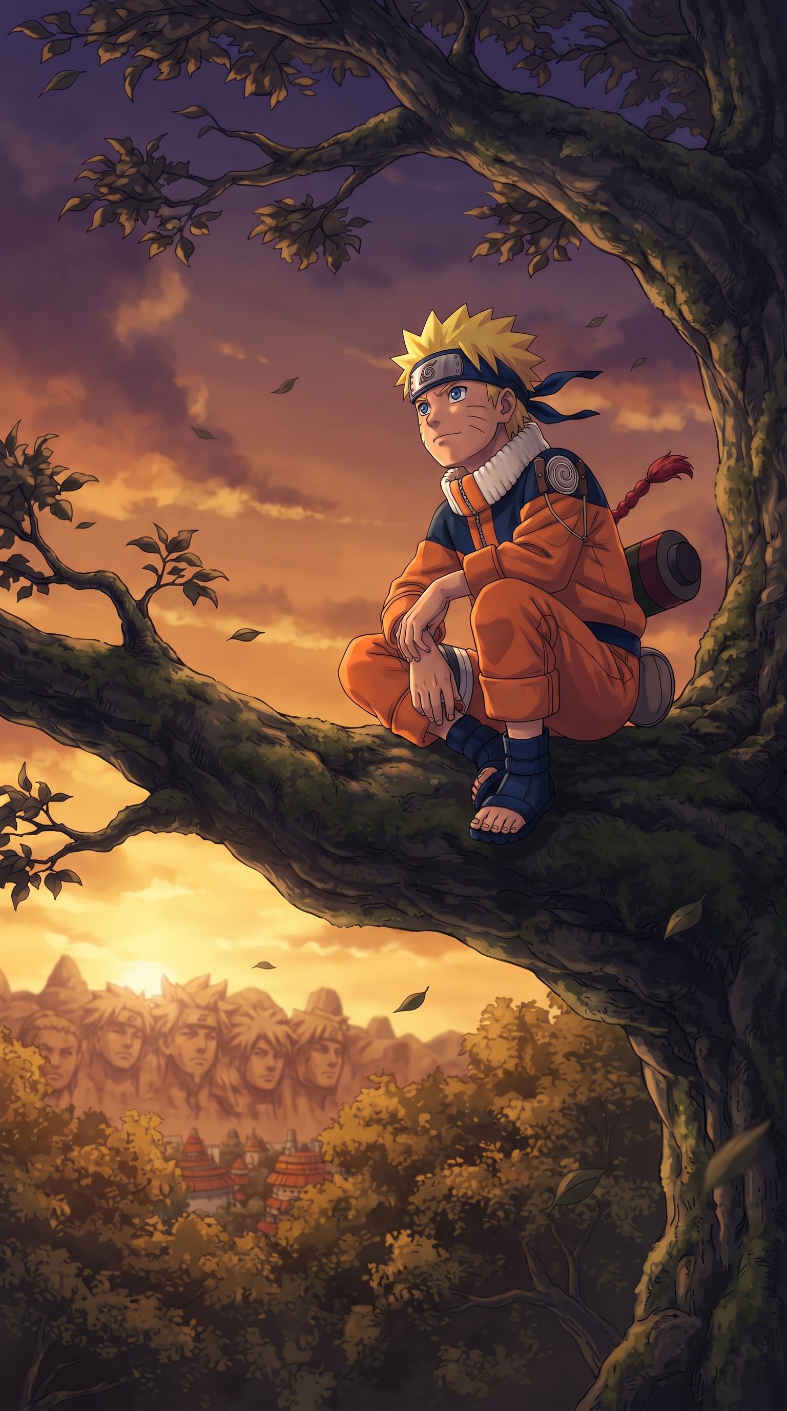 Naruto Uzumaki Sage Mode 4K Wallpaper