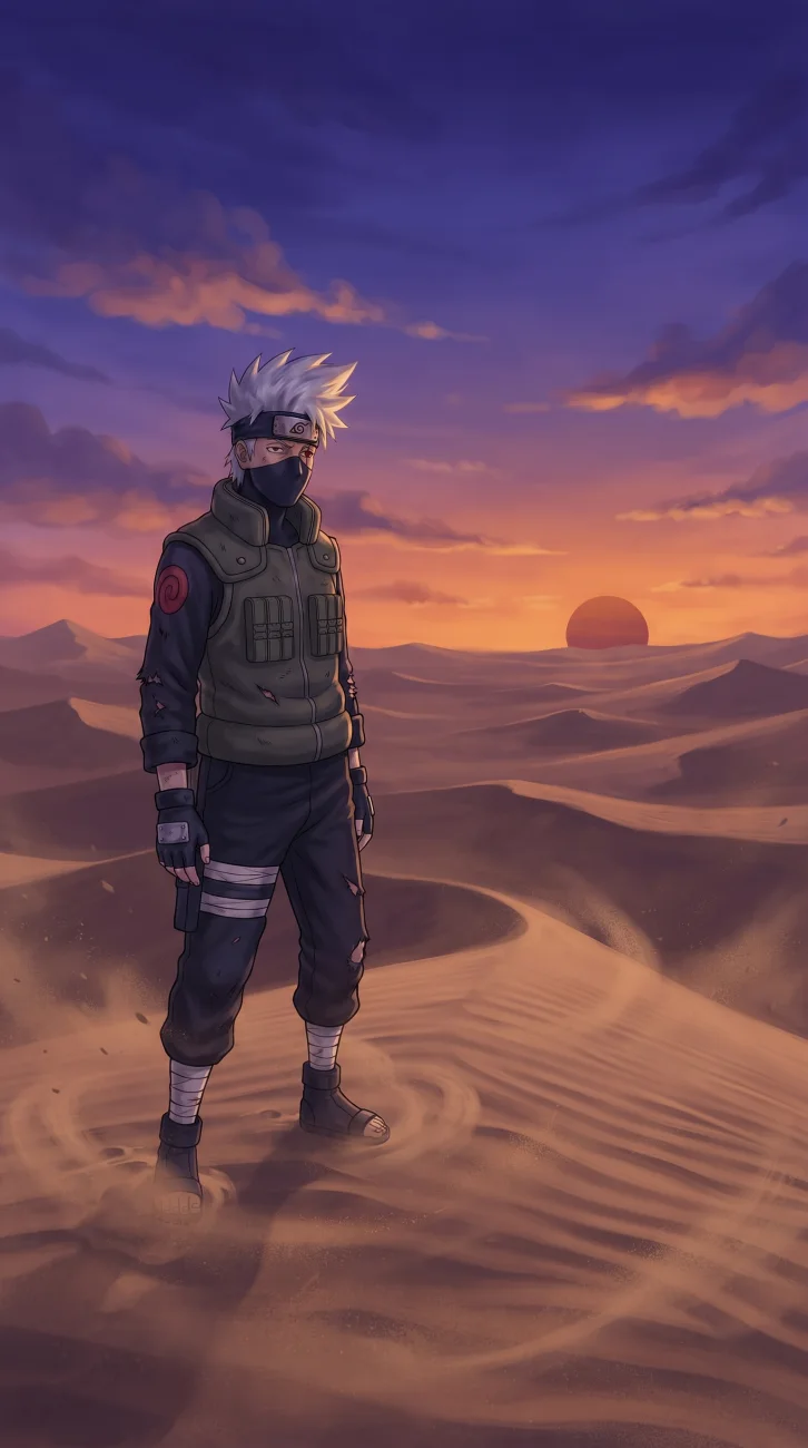 Kakashi Hatake 4K HD Anime Wallpaper
