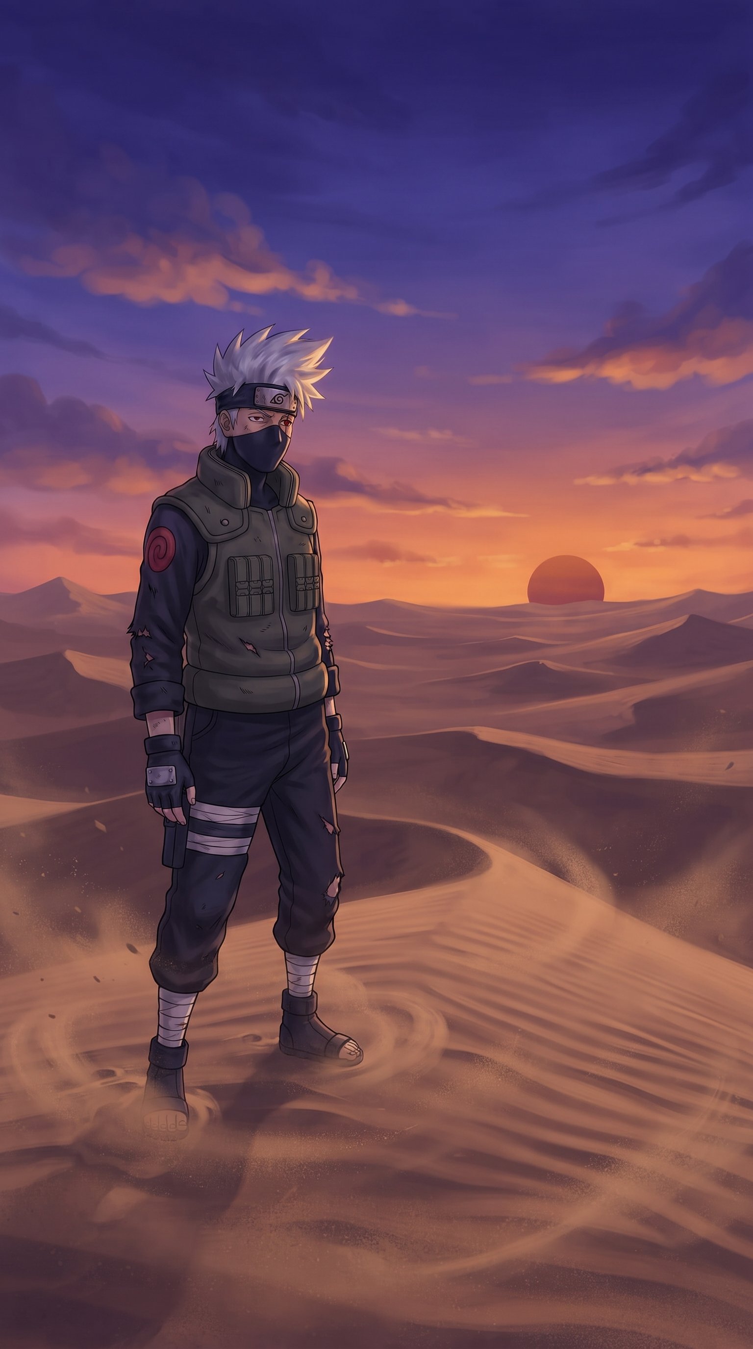 Kakashi Hatake 4K HD Anime Wallpaper