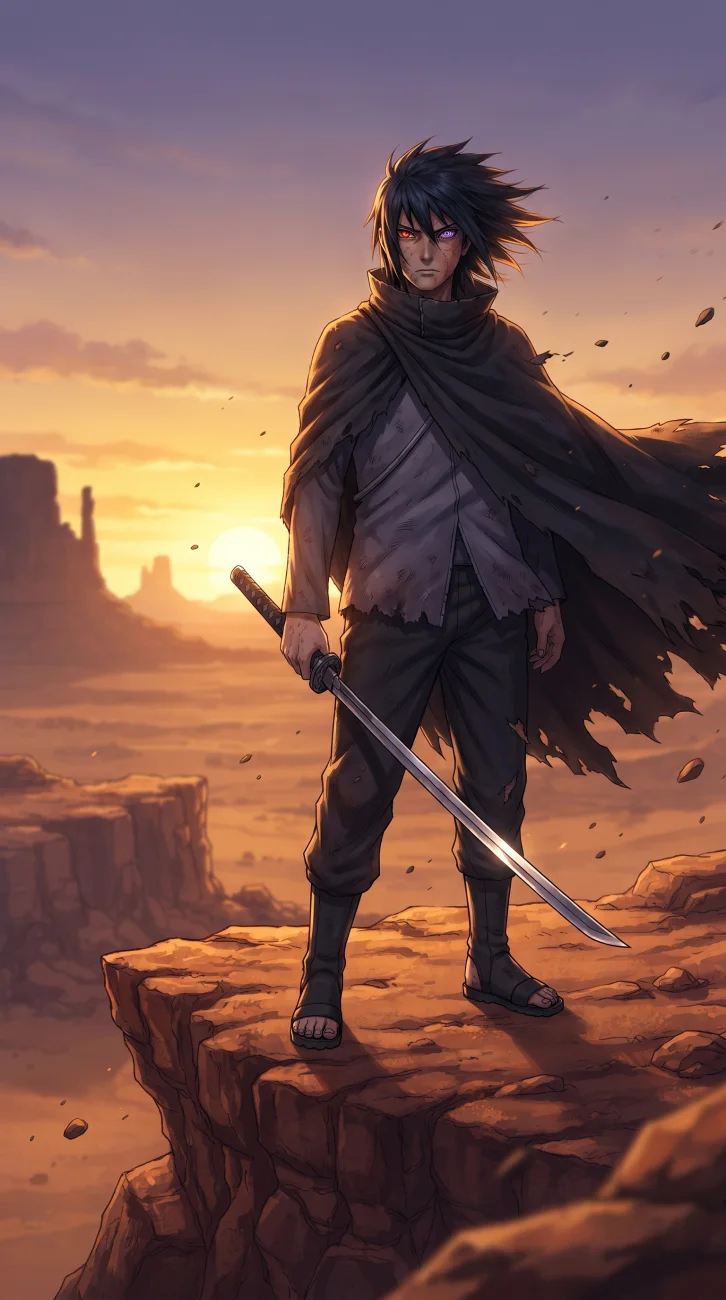 Sasuke Uchiha Sharingan 4K Wallpaper | Naruto HD Desktop & Mobile Background
