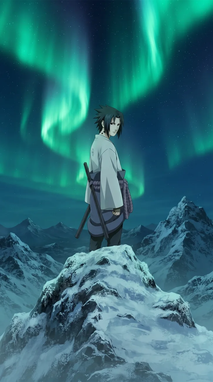 Sasuke Uchiha Sharingan 4K Wallpaper
