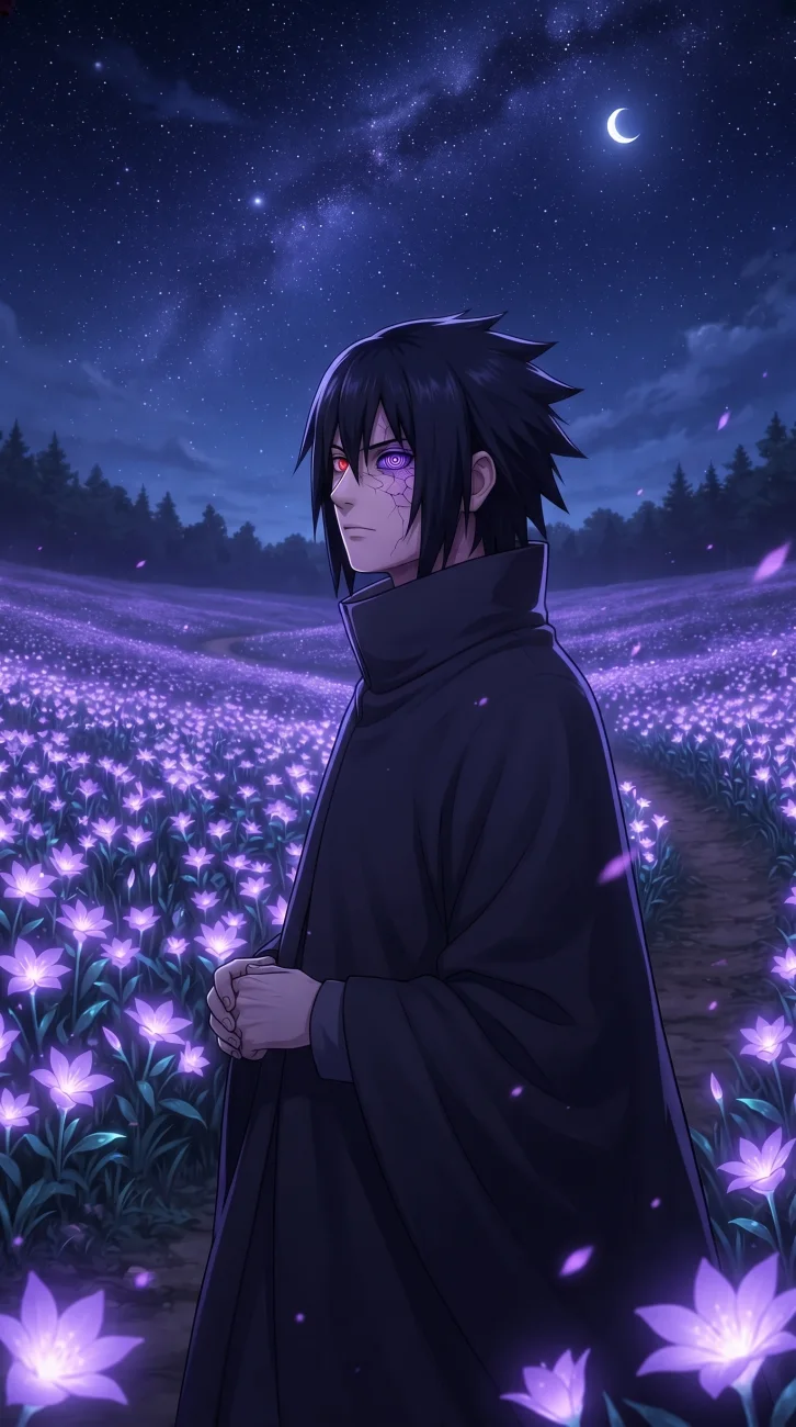 Sasuke Uchiha Sharingan 4K Wallpaper